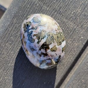 Mystic Merlinite Crystal Palm Stone